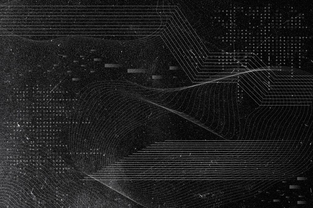 image of dark swirling lines